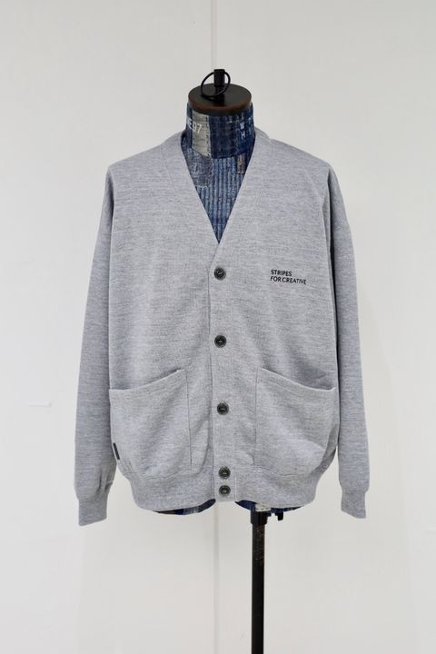 S.F.C 25FW エスエフシー TECH SWEAT CARDIGAN (SFCFW25CS02)Grey M☆10月25日(土)発売！