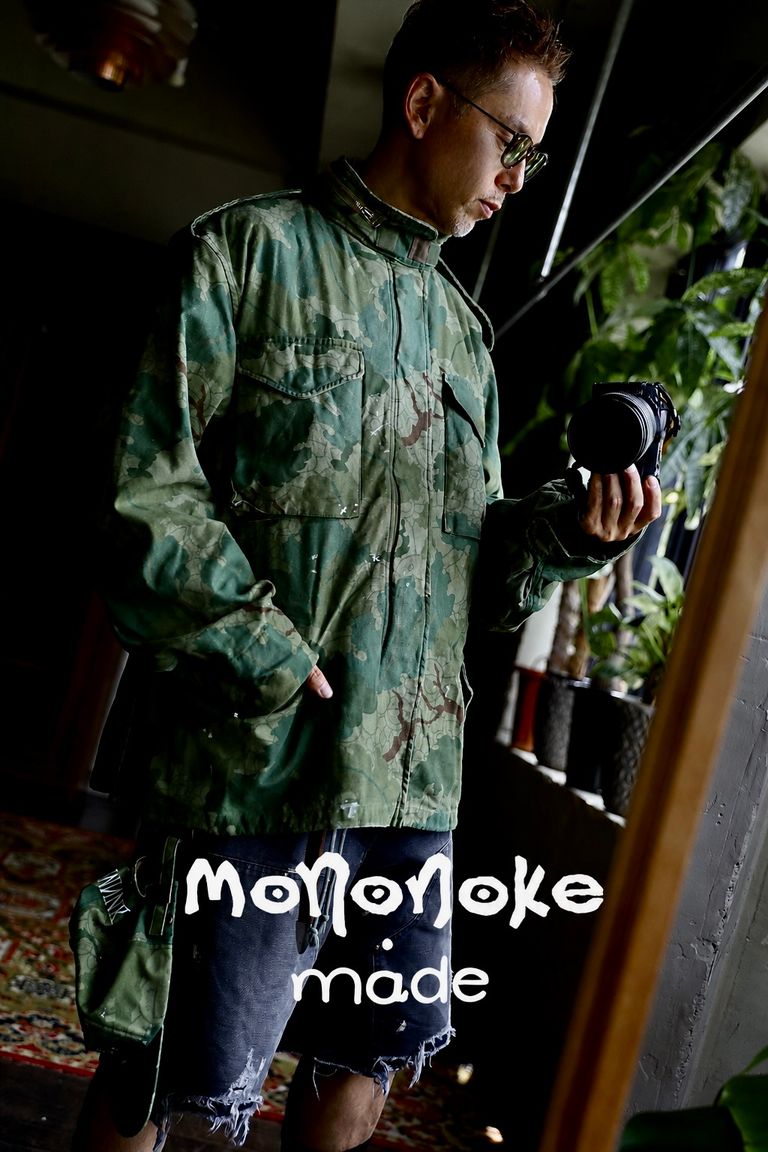 mononoke・made M-65 JACKET CAMOスタイル