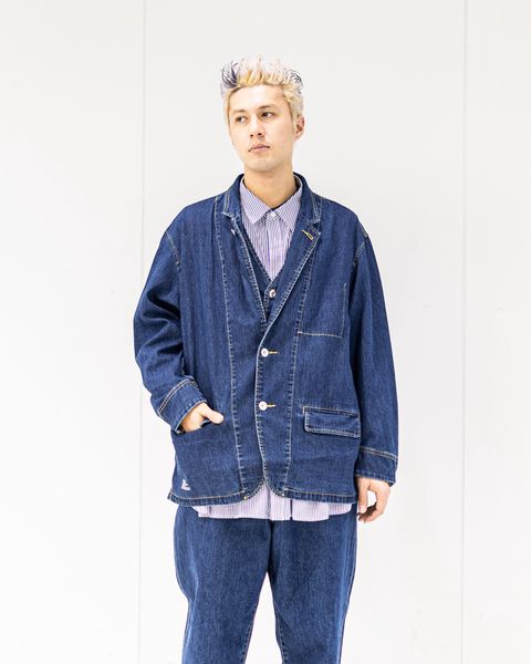 フレッシュサービス WORKERS DENIM JACKET(FSC261-20264FB)FADE INDIGO☆12月20日(土)発売！