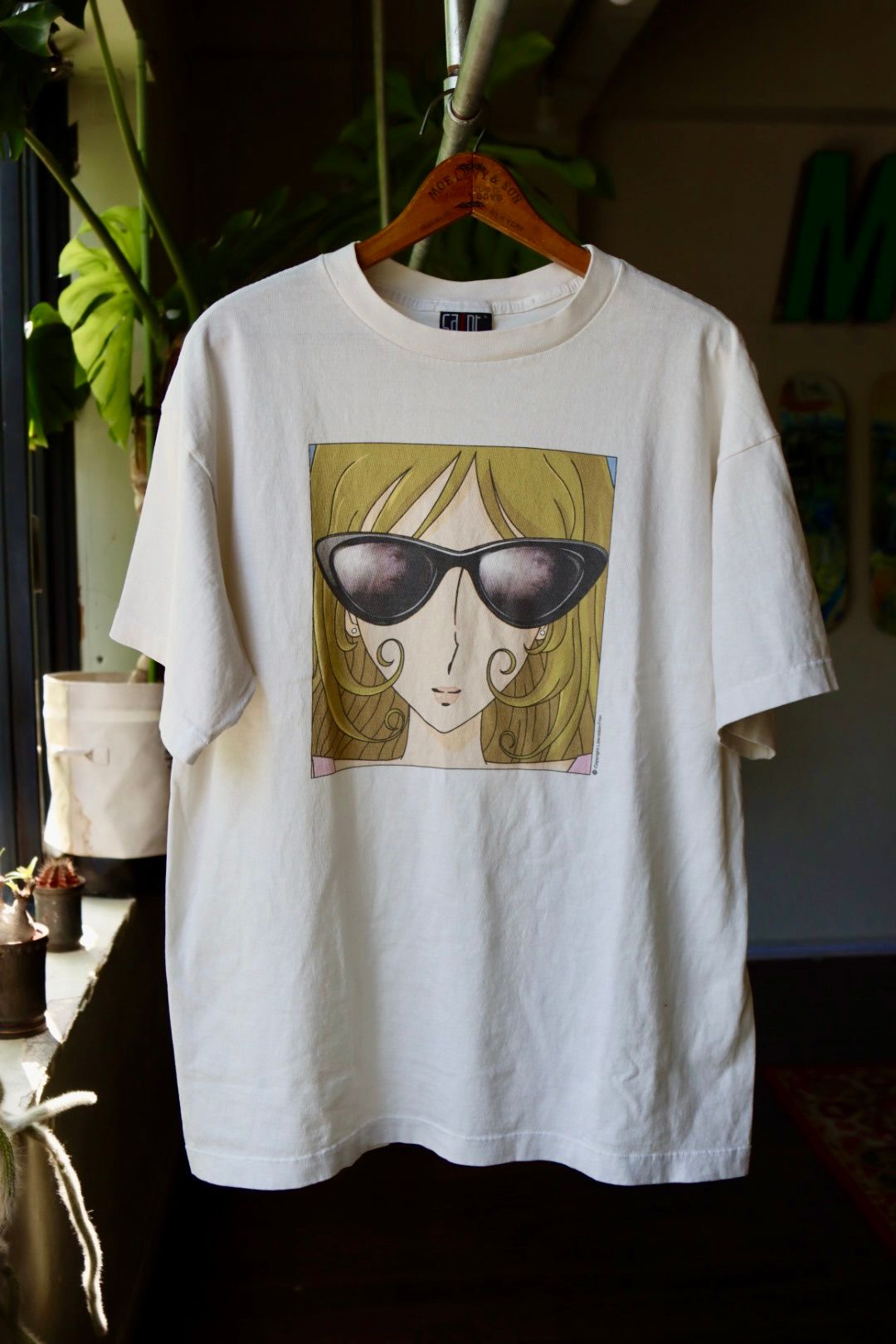 セントマイケル SAINT MICHAEL ■ 23SS 【 SUNGLASS SS TEE SM-S23-0000-023 】 サングラス プリント 半袖 Tシャツ　w15414