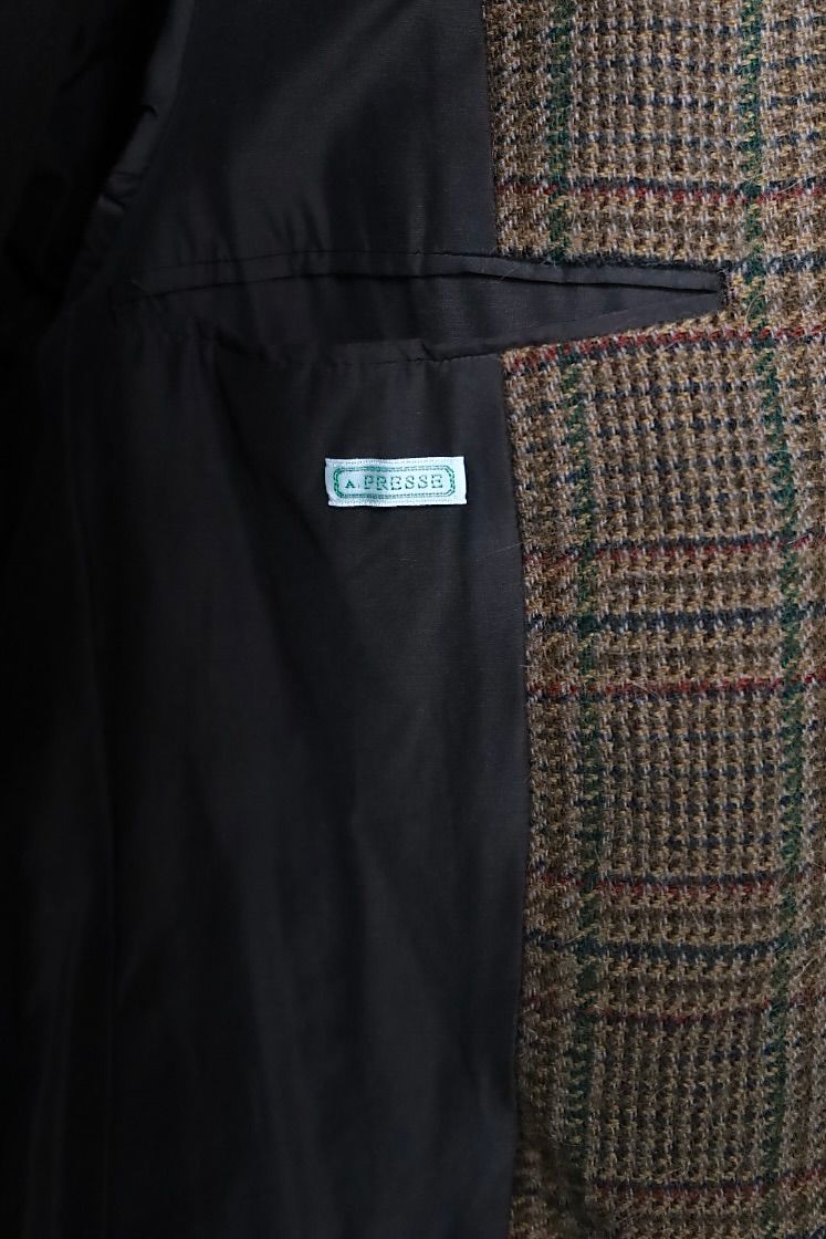アプレッセ 2026 STYLE2 Washed Alpaca Wool Tweed Jacket(26AAP-01-28)BROWN☆10月17日(土)新作発売！