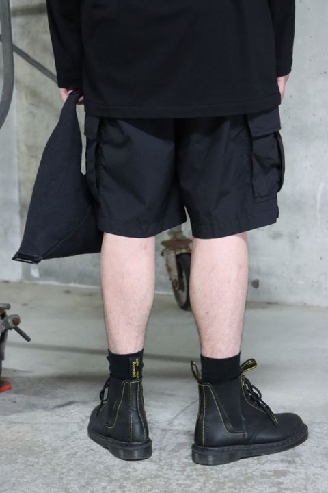 yohji yamamoto PRINT SWITCHING LONG SLEEVE style.2022.7.31