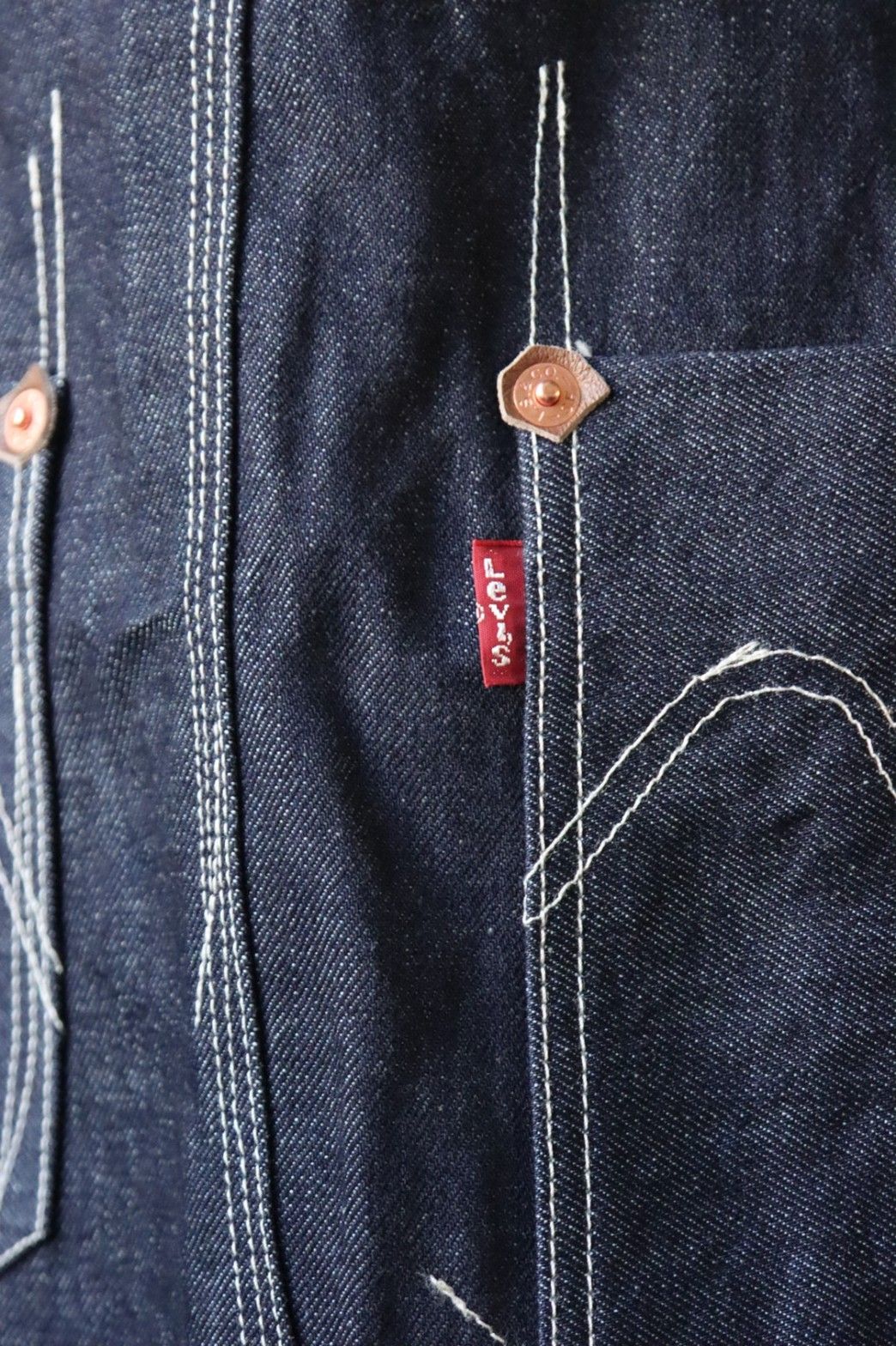 ジュンヤワタナベマン 22FW Levi'sコラボトレンチコート(WJ-C902-100) BEIGE/INDIGO