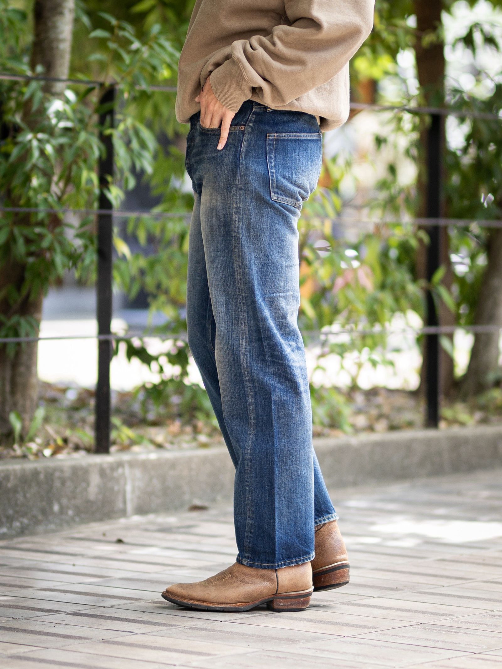 アプレッセ 2026 STYLE2 Vintage Washed Straight Denim Pants(26AAP-04-50)INDIGO☆8月22日(土)発売！