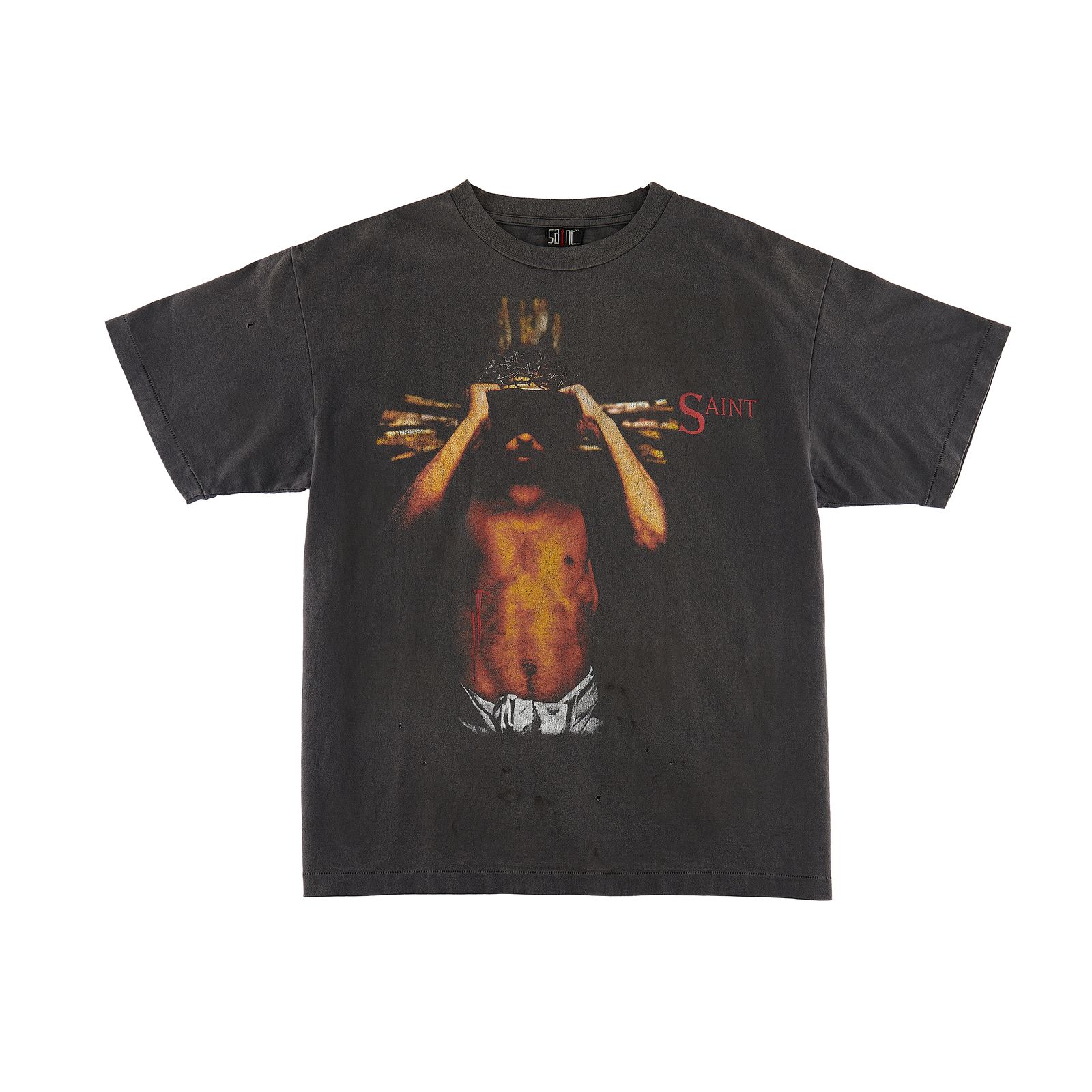 セントマイケル 23SS WE LIVE HELL SS TEE (SM-S23-0000-009) BLACK※5月20日(土)発売！ - M