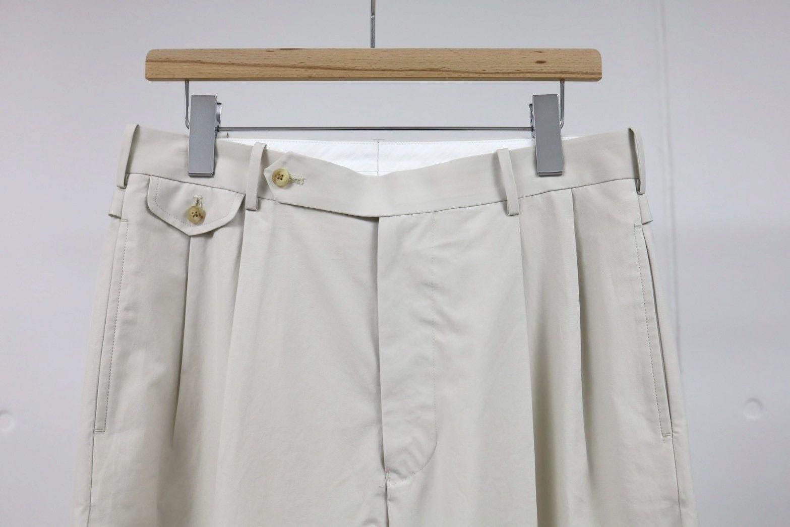 アプレッセ 2026 High Density Weather Cloth Trousers(26SAP-04-41)ECRU☆4月25日(土)発売！
