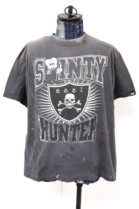 セントマイケル 26SS SAINTY HUNTER BH_ SS T-SHIRT(SM-MK8-0000-C29)BLACK☆4月29日(水)新作発売！