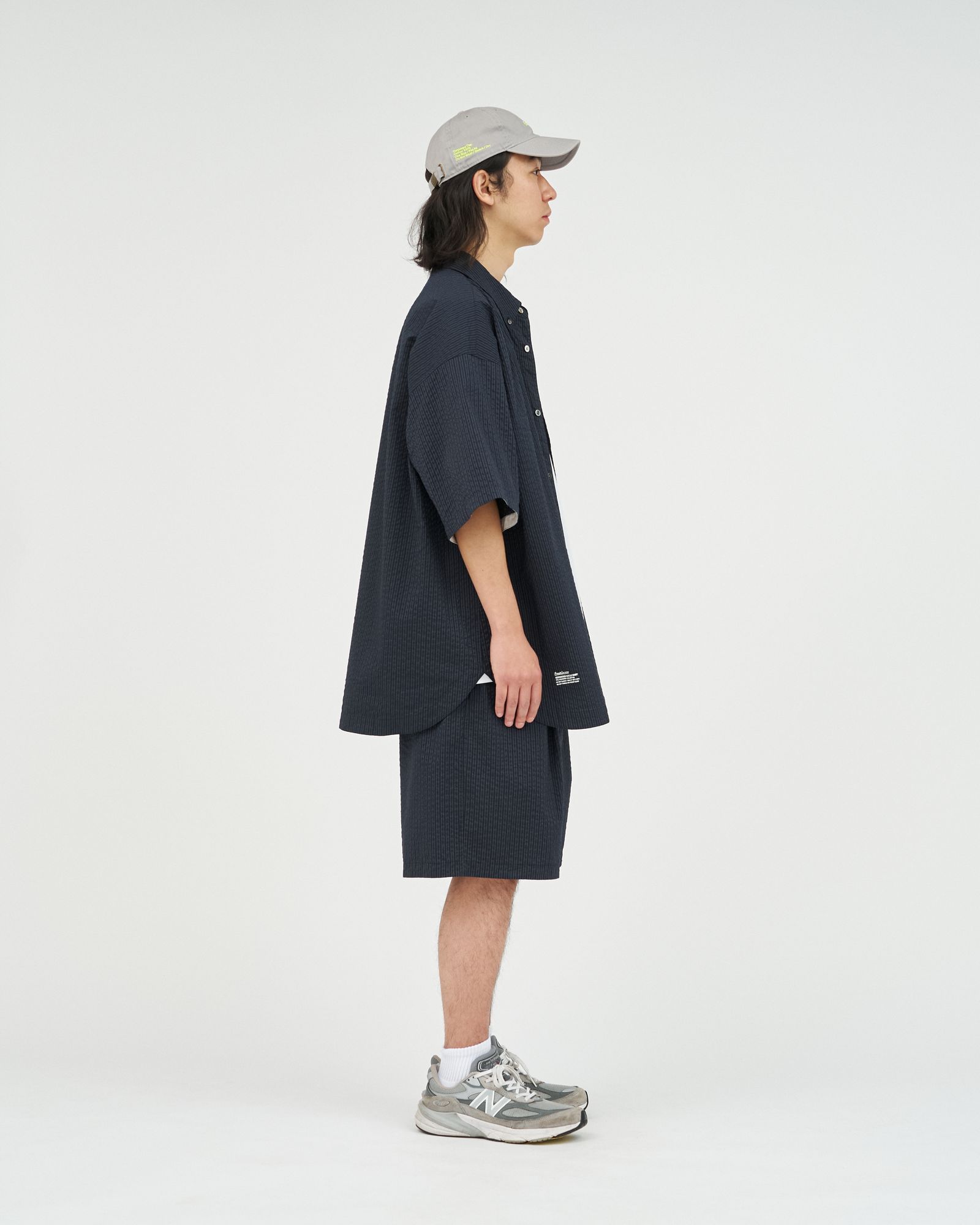 フレッシュサービス SEERSUCKER EASY SHORTS (FSC261-40229)NAVYxBLACK★2月14日(土)発売