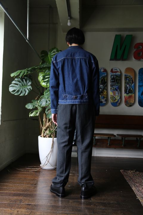 CIOTA 本藍スビンコットン13.5ozデニムGジャン(JKLM-101M-NIDBL-D) style.2021.8.22