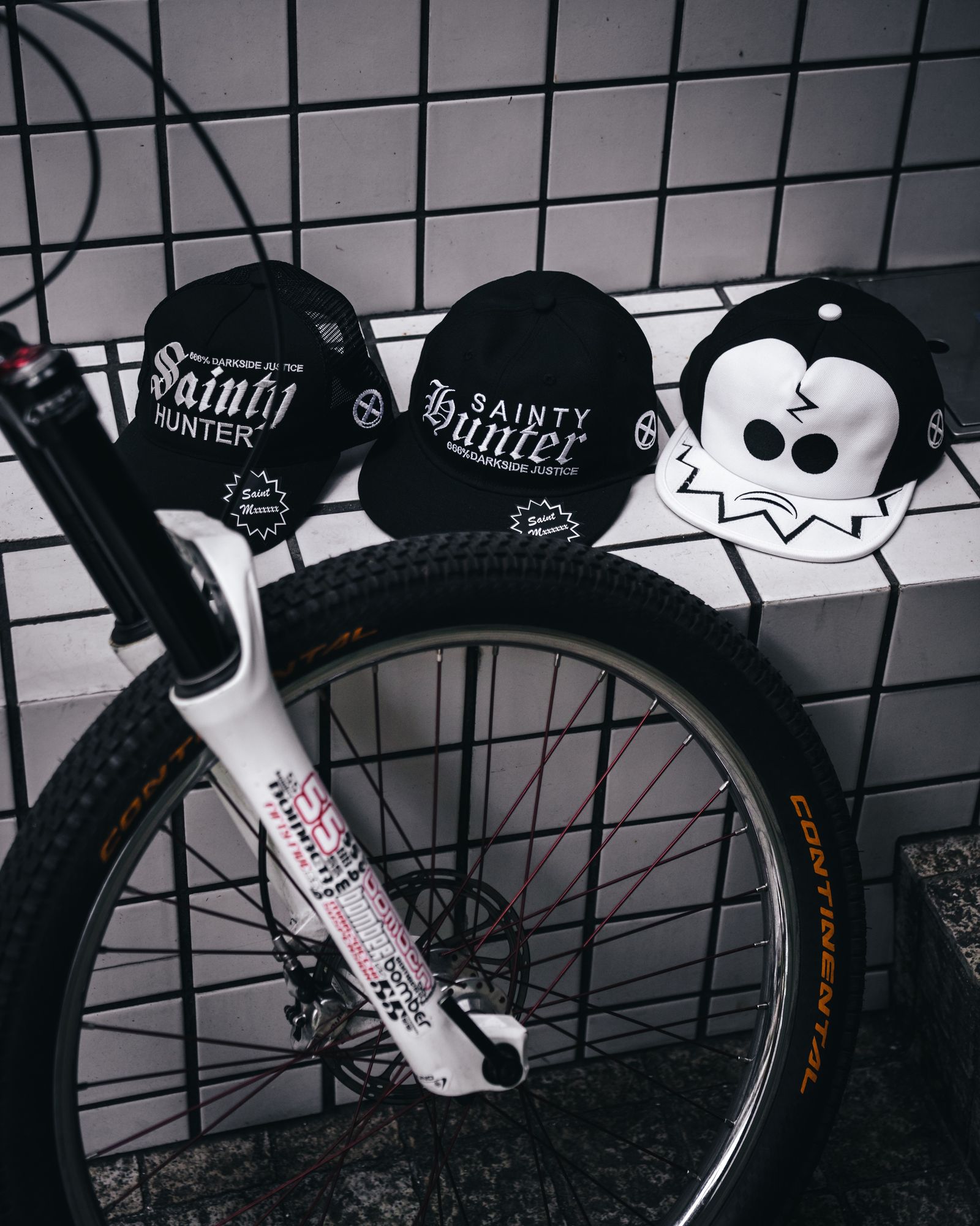 セントマイケル 26SS  SKULL-KUN BH_CAP(SM-MK8-0000-C36)BLACK☆4月29日(水)発売！