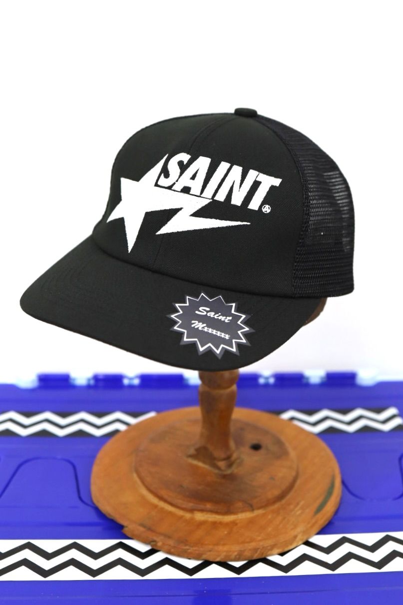 セントマイケル 26SS BAPE_MESH CAP(SM-MK8-0000-C59)BLACK☆2月7日(土)発売！