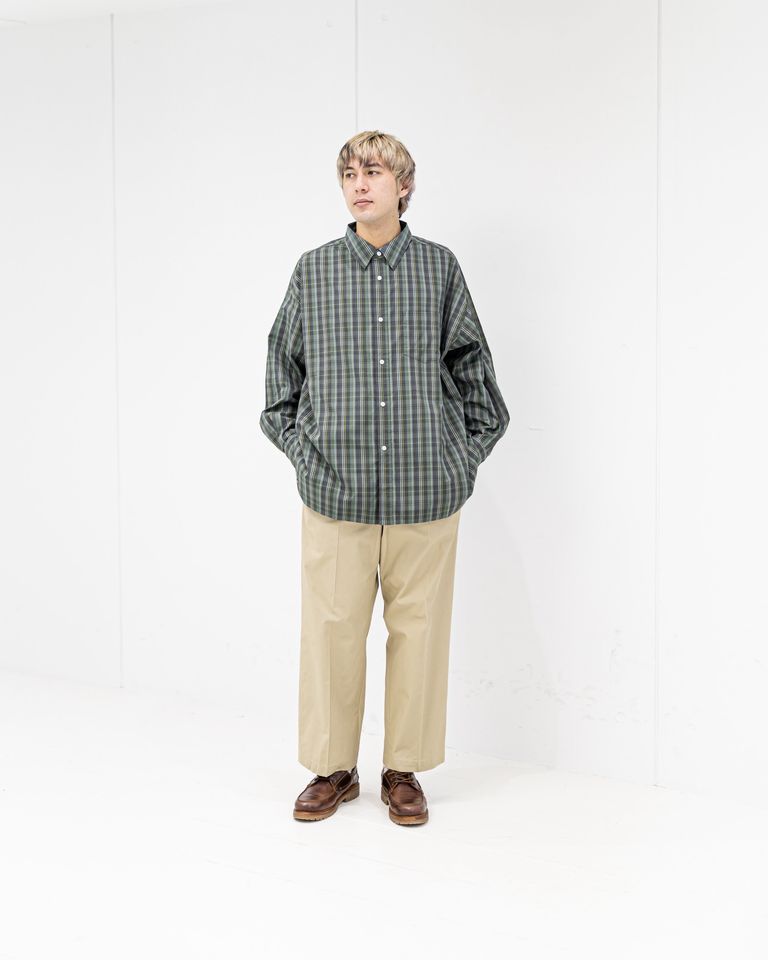 FreshService MADRAS DRY TECH REGULAR COLLAR SHIRT 2月14日(土)新作発売！