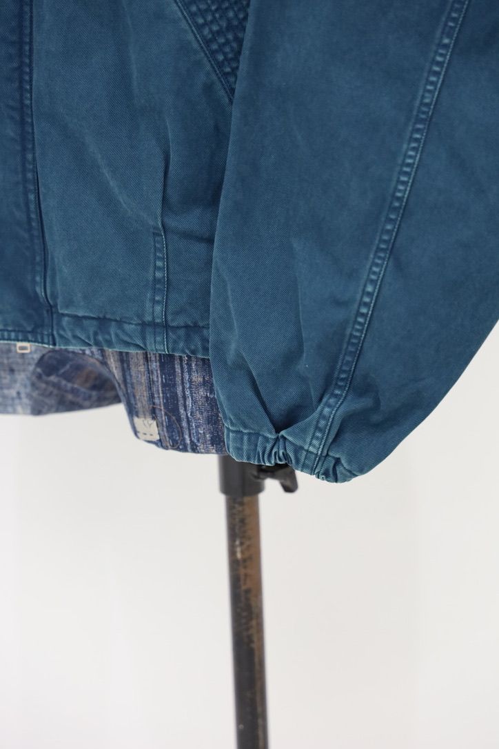YOKE 26FW Garment-Dye Ballon Silhouette Blouson(YK26FW01336B)Peacock green