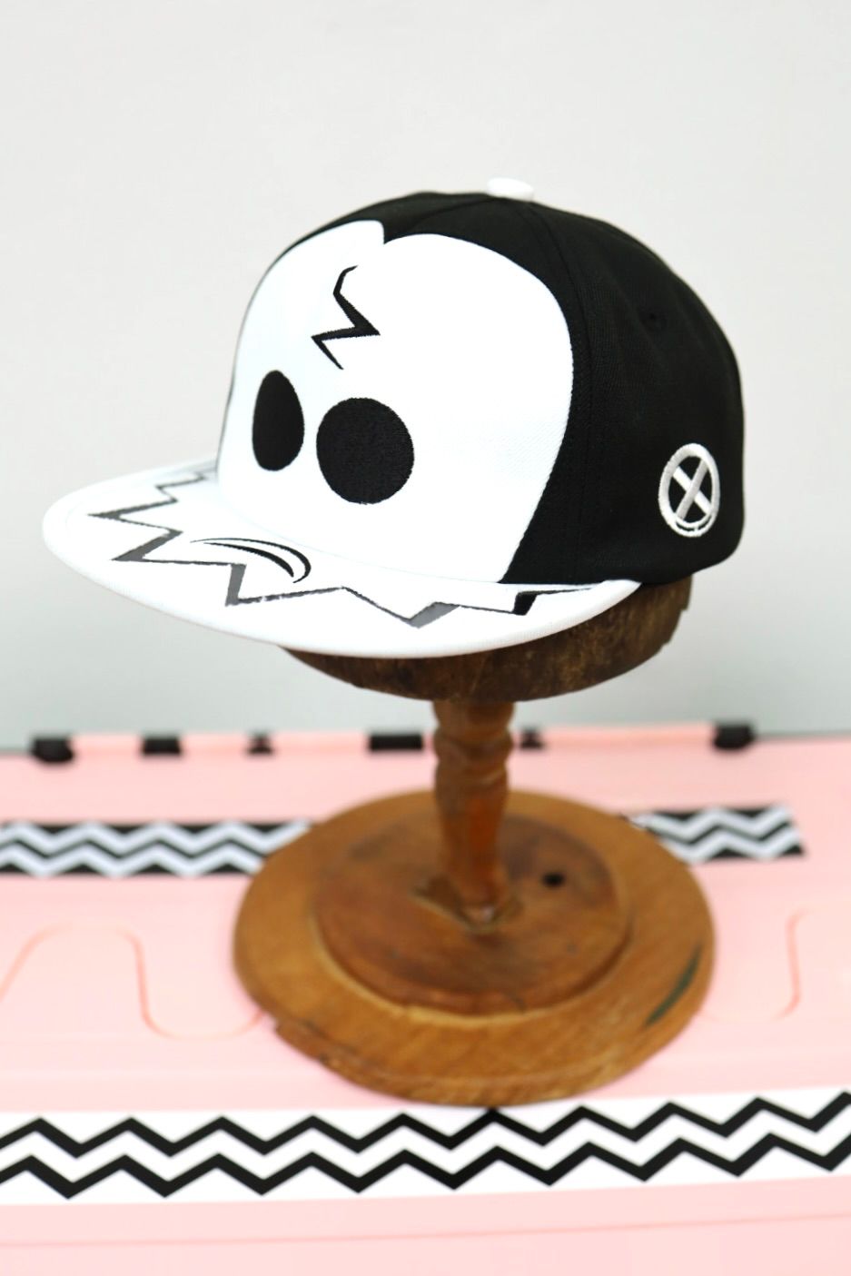 セントマイケル 26SS  SKULL-KUN BH_CAP(SM-MK8-0000-C36)BLACK☆4月29日(水)発売！
