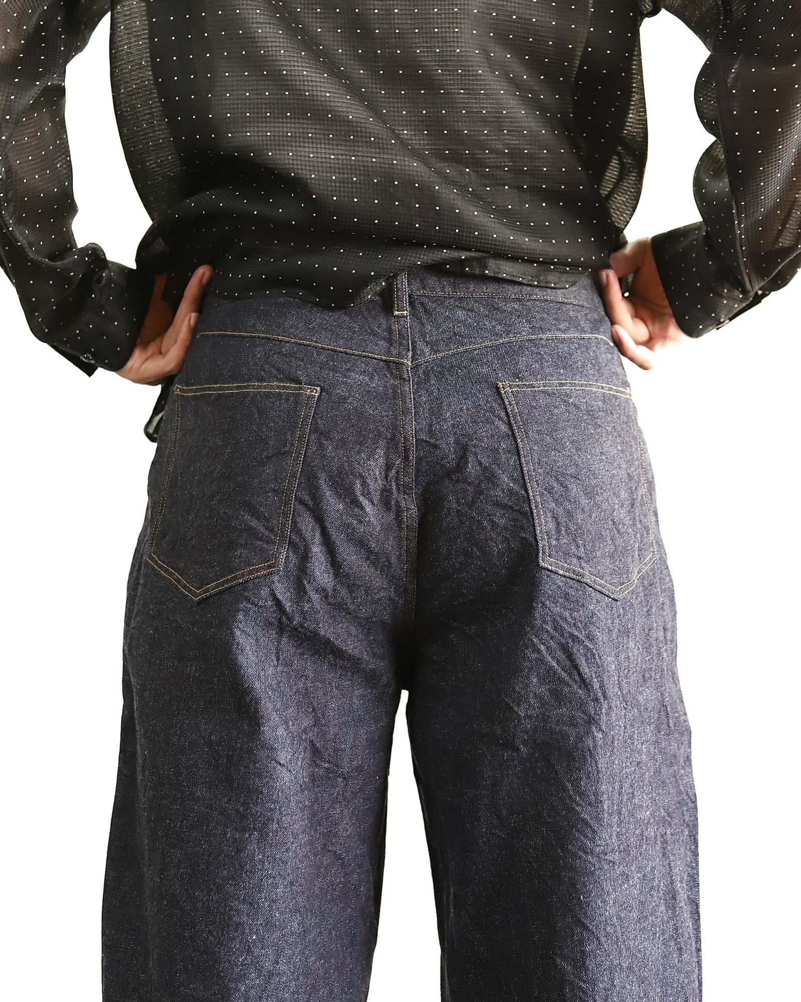 blurhms 24SS 新作Square Dot Gusset PKT Shirt&12.9oz Bias blurhms 24SS 新作Square Dot Gusset PKT Shirt&12.9oz Bias