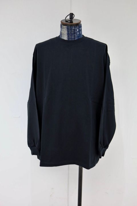 グラフペーパー  L/S Oversized Tee(GU254-70003B)BLACK☆11月1日(土)発売!