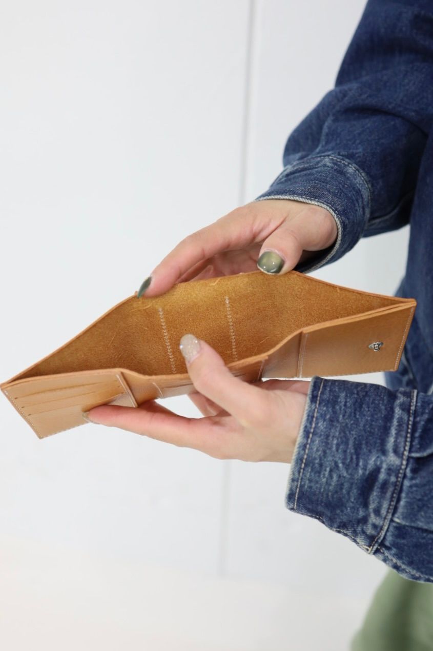 エンダースキーマ 財布 trifold wallet(ot-rc-twt)natural