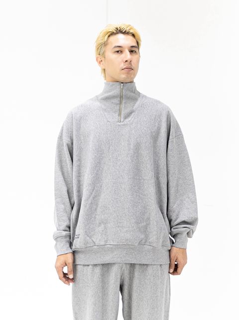 フレッシュサービス 26AW CLASSIC TERRY SWEAT HALF ZIP(FSC263-70013)H.GRAY☆9月5日(土)新作発売！
