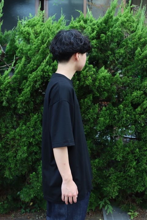 ATON SUVIN 60/2 OVERSIZED S/S T-SHIRT style. 2022.07.28.