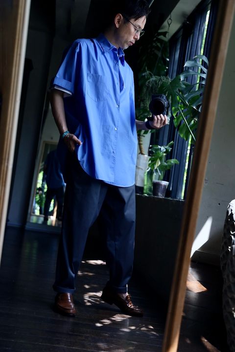 Graphpaper Solotex Twill Chef Pants"C.GRAY"スタイル2024.5.27.