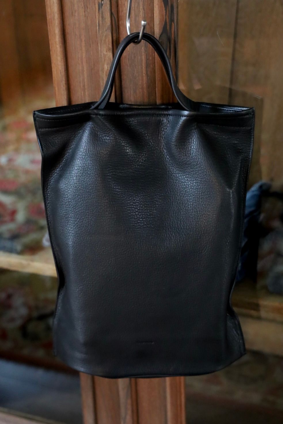 エンダースキーマ バッグ twist hand bag large(zw-b-tbb)black