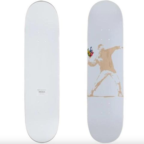 Brandalism SKATEBOARD DECK "FLOWER BOMBER" 5th