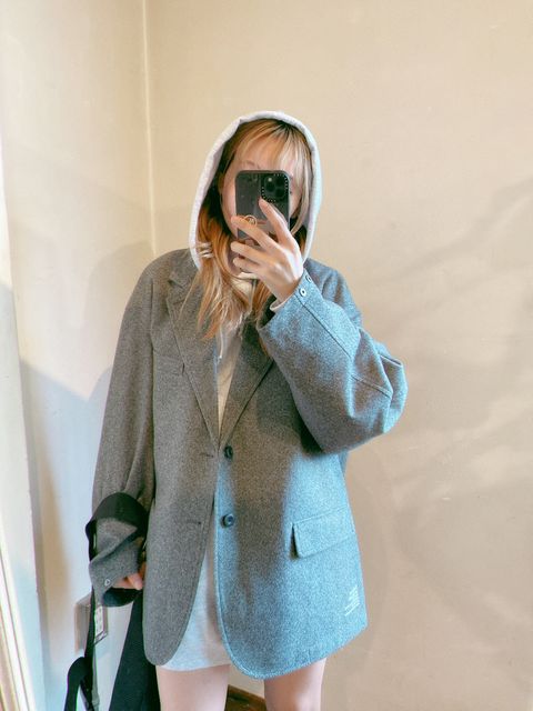 フレッシュサービス TECH TWEED JACKET スタイル.2023.11.11