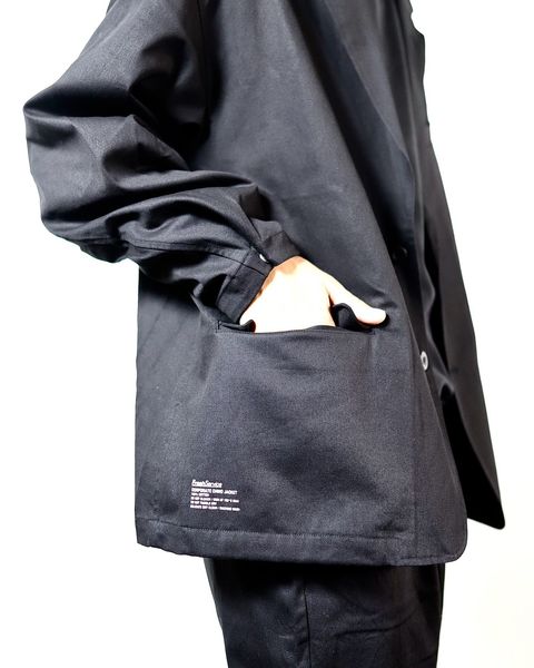 FreshService CORPORATE CHINO JACKET"BLACK"スタイル