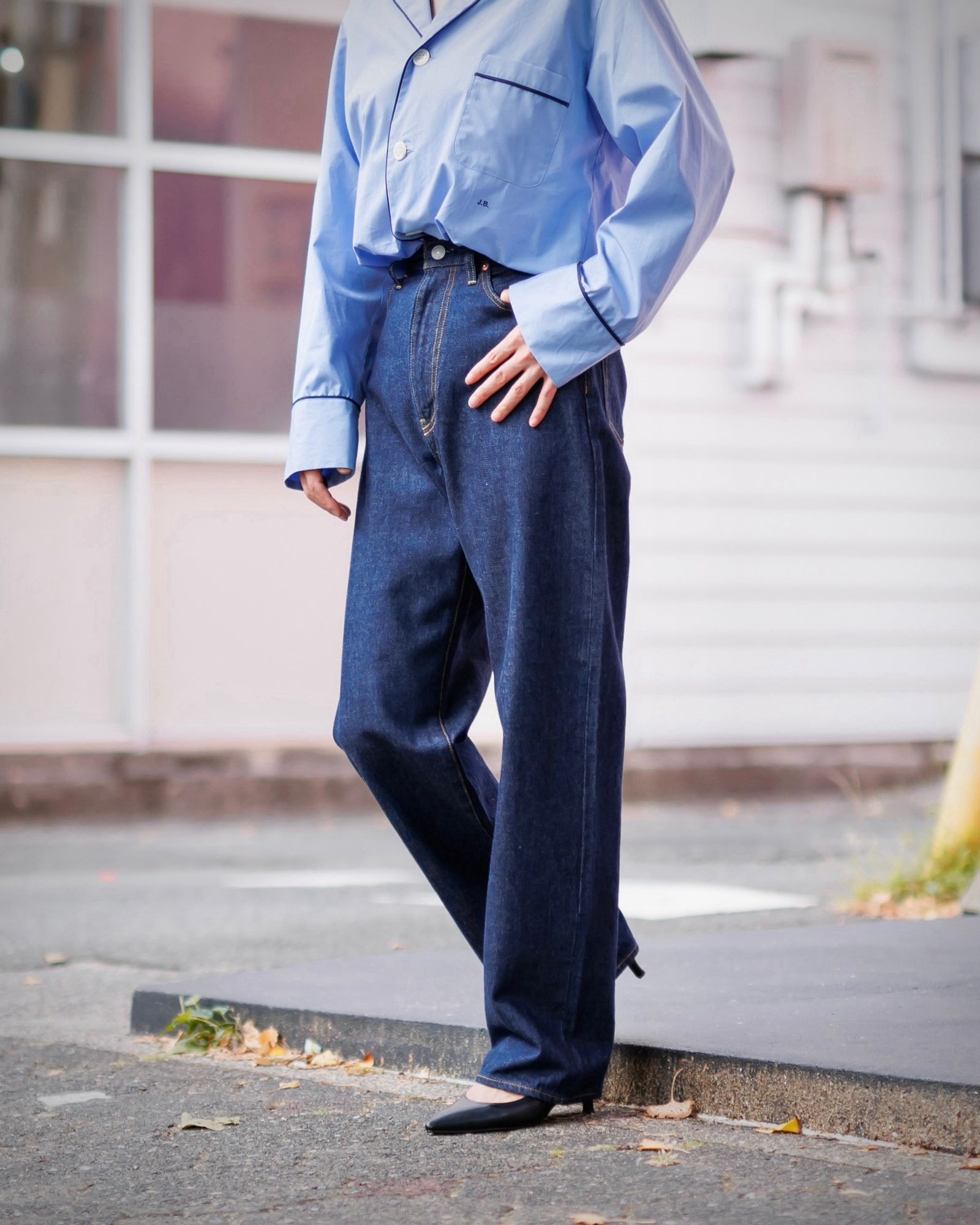 J.B. ATTIRE  Saint-Tropez pajama shirt style 2024.09.26