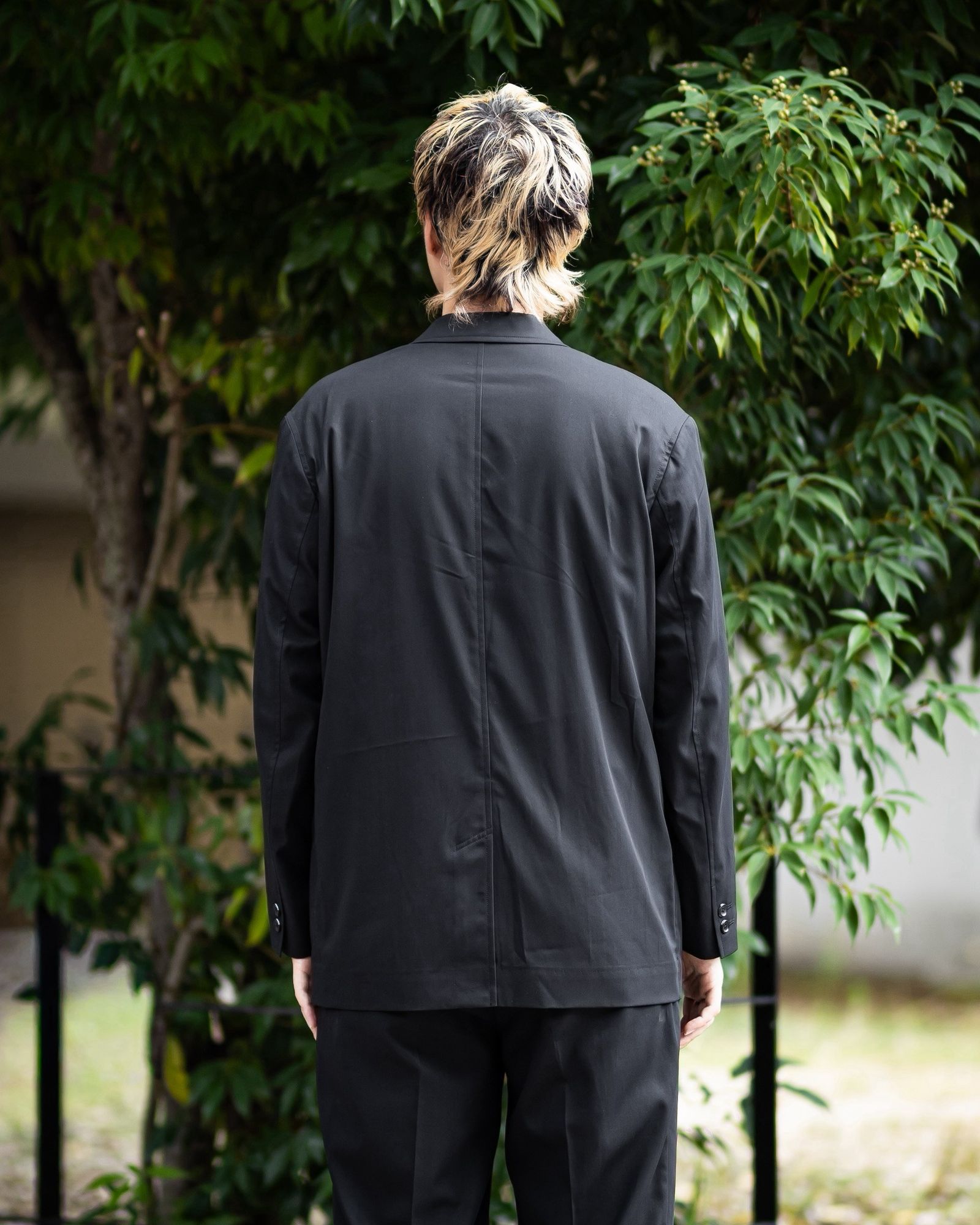 Graphpaper Wooly Cotton Twill Single Jacket (BLACK) 8月1日(土)新作発売！