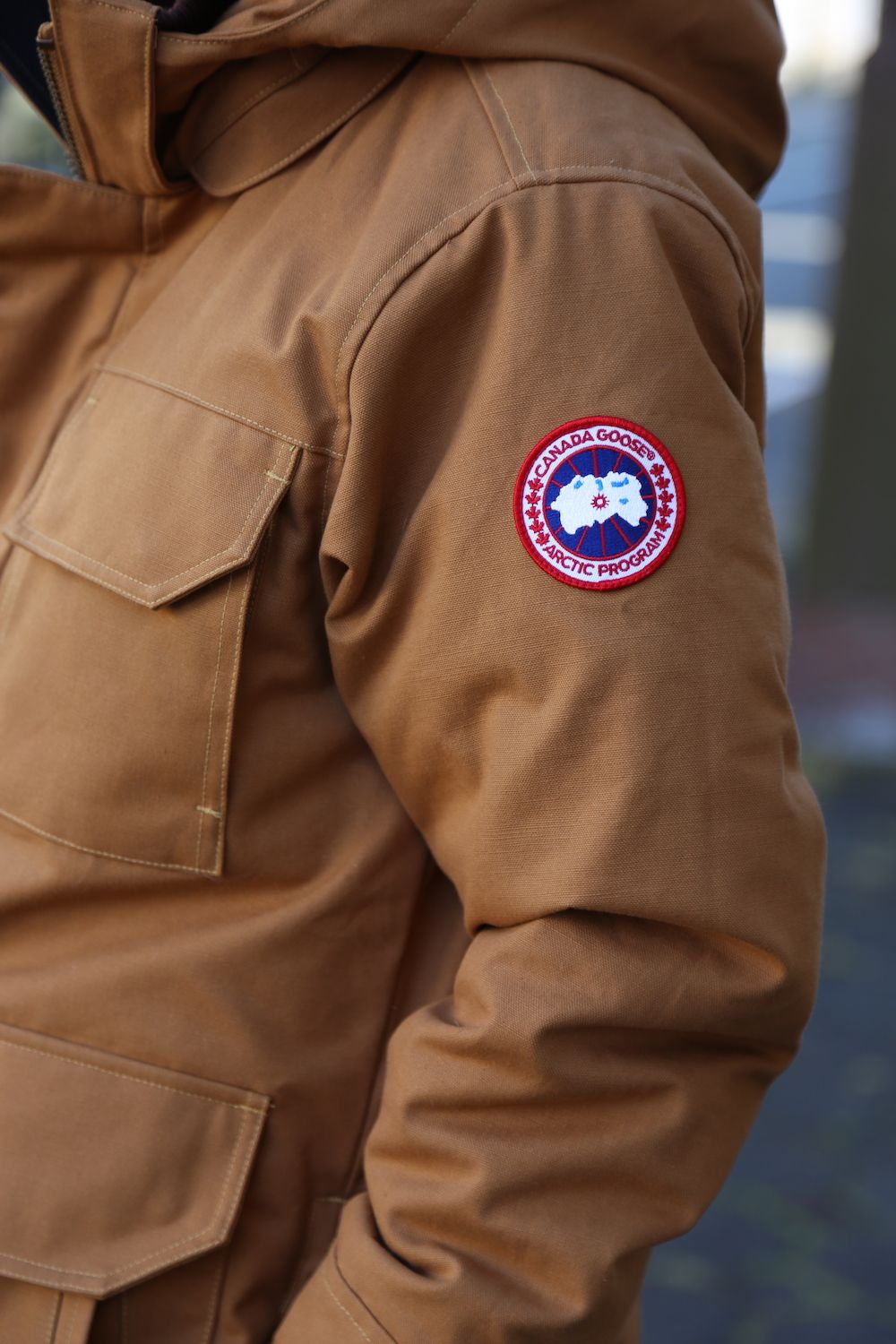 CANADA GOOSE×JUNYA WATANABE MAN綿ダックコラボレーションダウンジャケット(WF-J401-051)"BROWN"Style.2020.10.12.