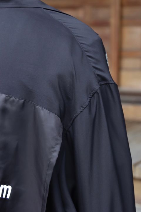 Yohji Yamamoto 21AW M-ツバメ濃紺プリントB(HX-B58-412) style.2021.8.29.