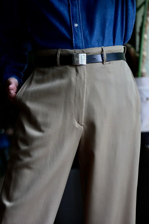 A.PRESSE Vintage Wool Trousersスタイル