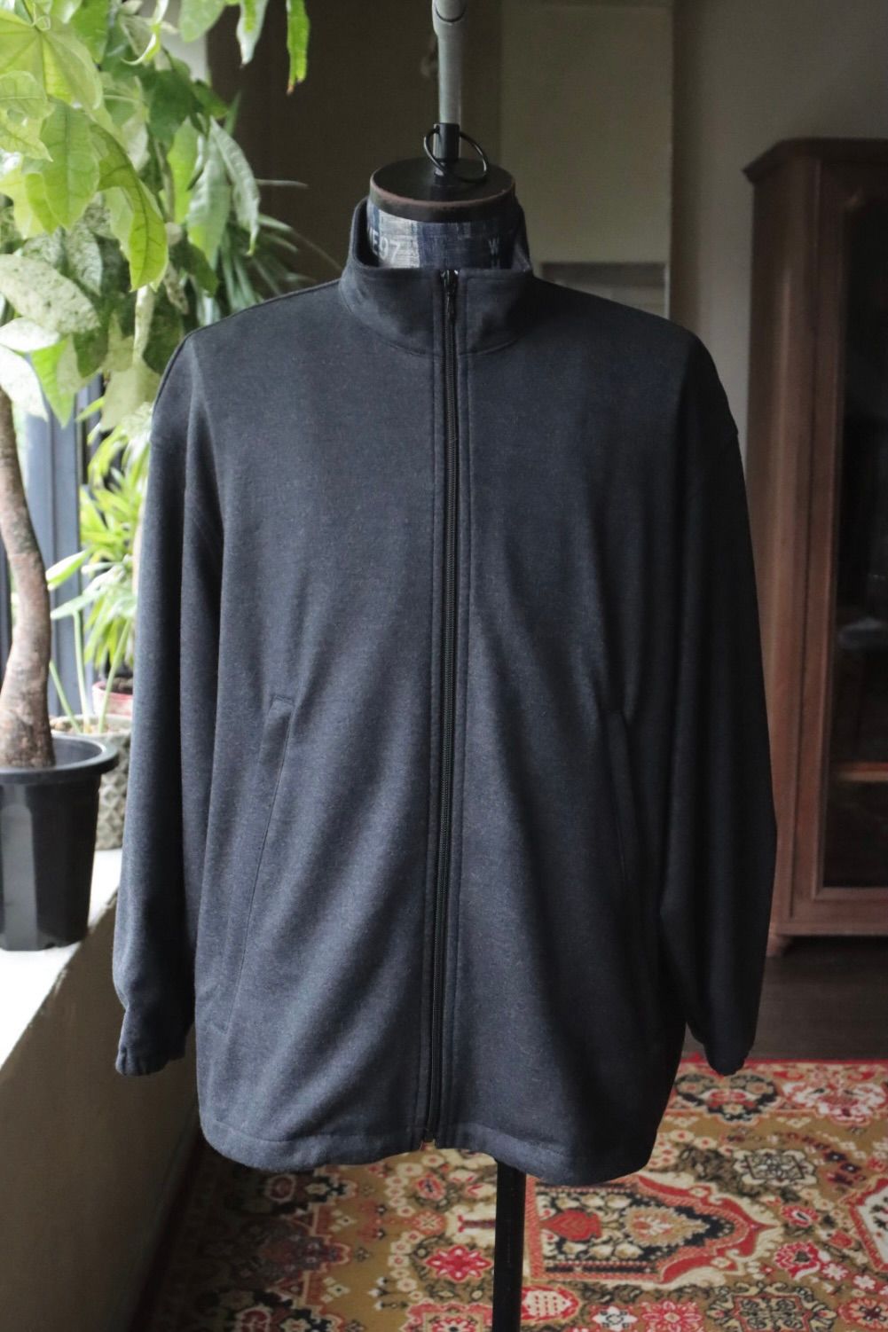 グラフペーパー 25AW Wool Smooth Flannel Track Blouson(GU253-30220B)GRAY☆10月4日(土)新作発売！