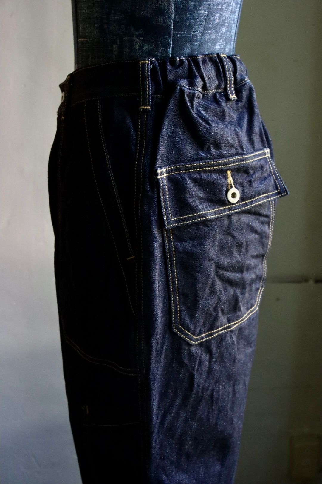 イズネス 23AW 13oz DENIM 1TACK PANTS (1005AWPT08)INDIGO