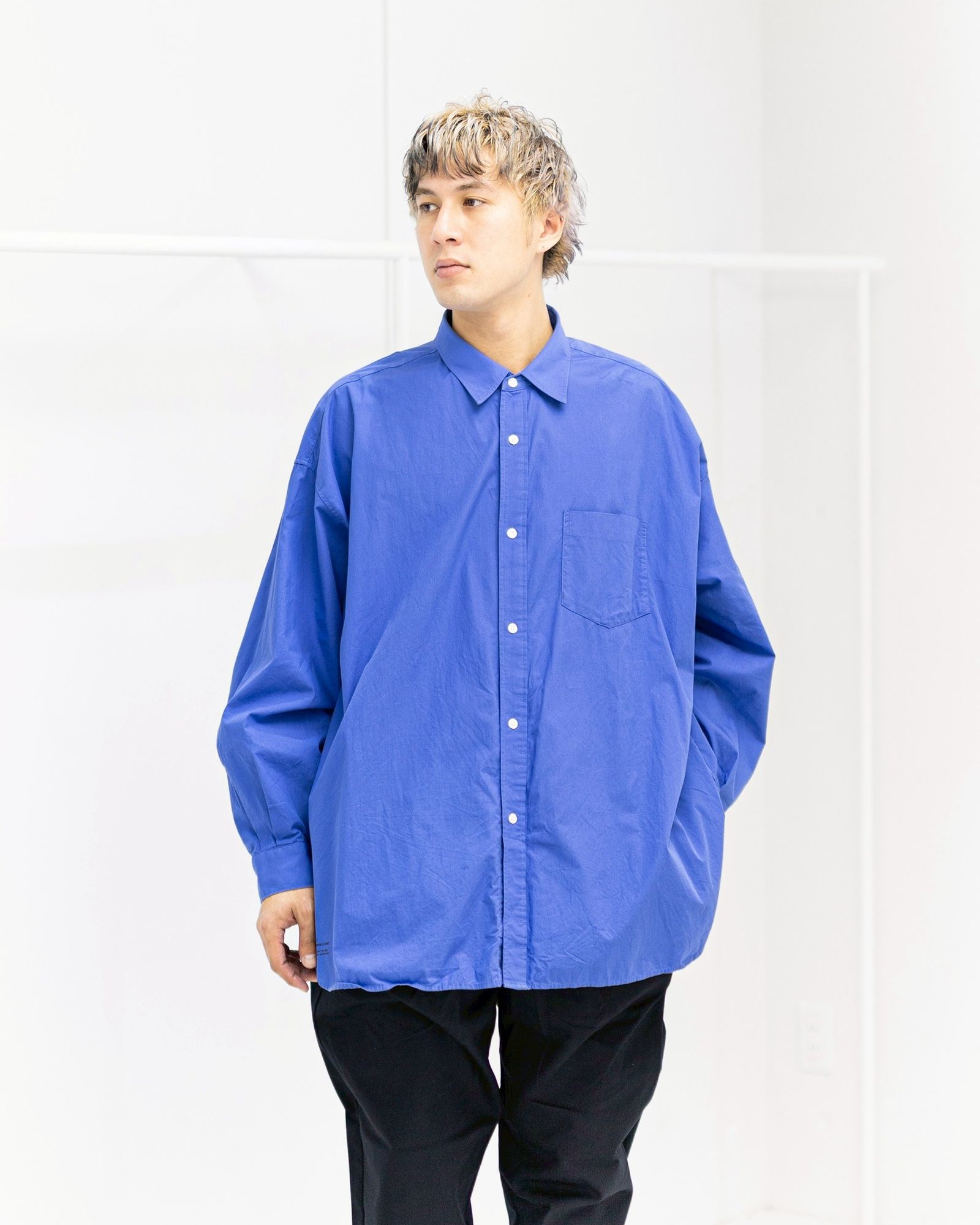 フレッシュサービス CORPORATE UNIFORM L/S SHIRT(FSC261-50120B)BLUE☆1月24日(土)発売！