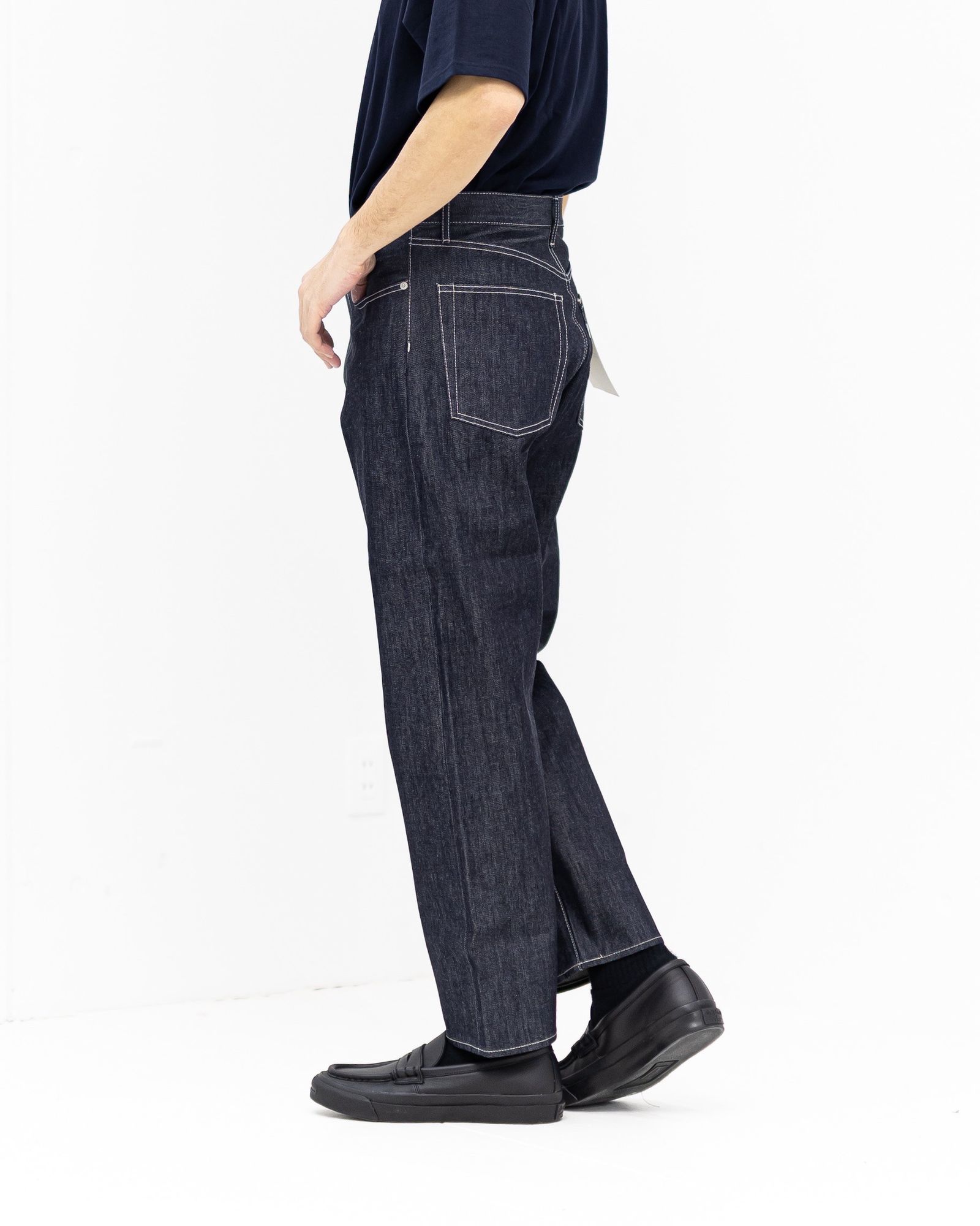 グラフペーパーSelvage Denim Five Pocket Tapered Pants(GU261-40058RB)INDIGO_RIGID★1月24日(土)発売！