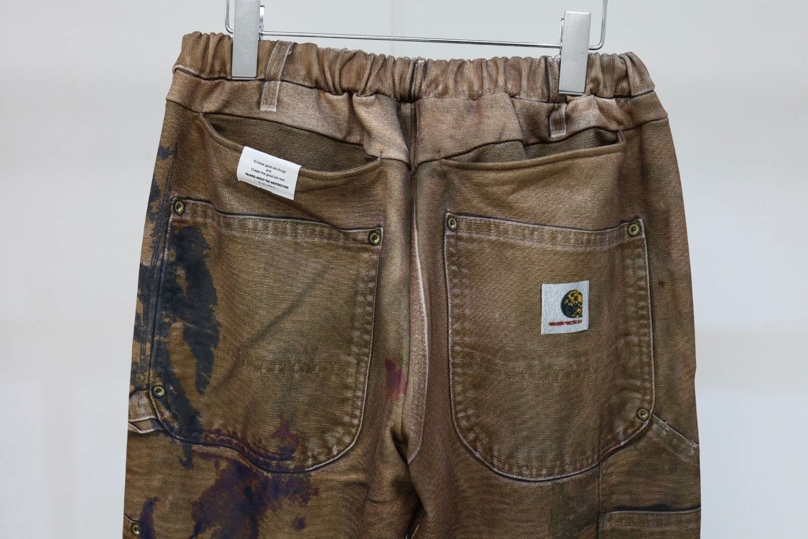 トーキングアバウト ジ アブストラクション 26SS PRINT FLARE PT(26SS-PT-003)BROWN新作発売！