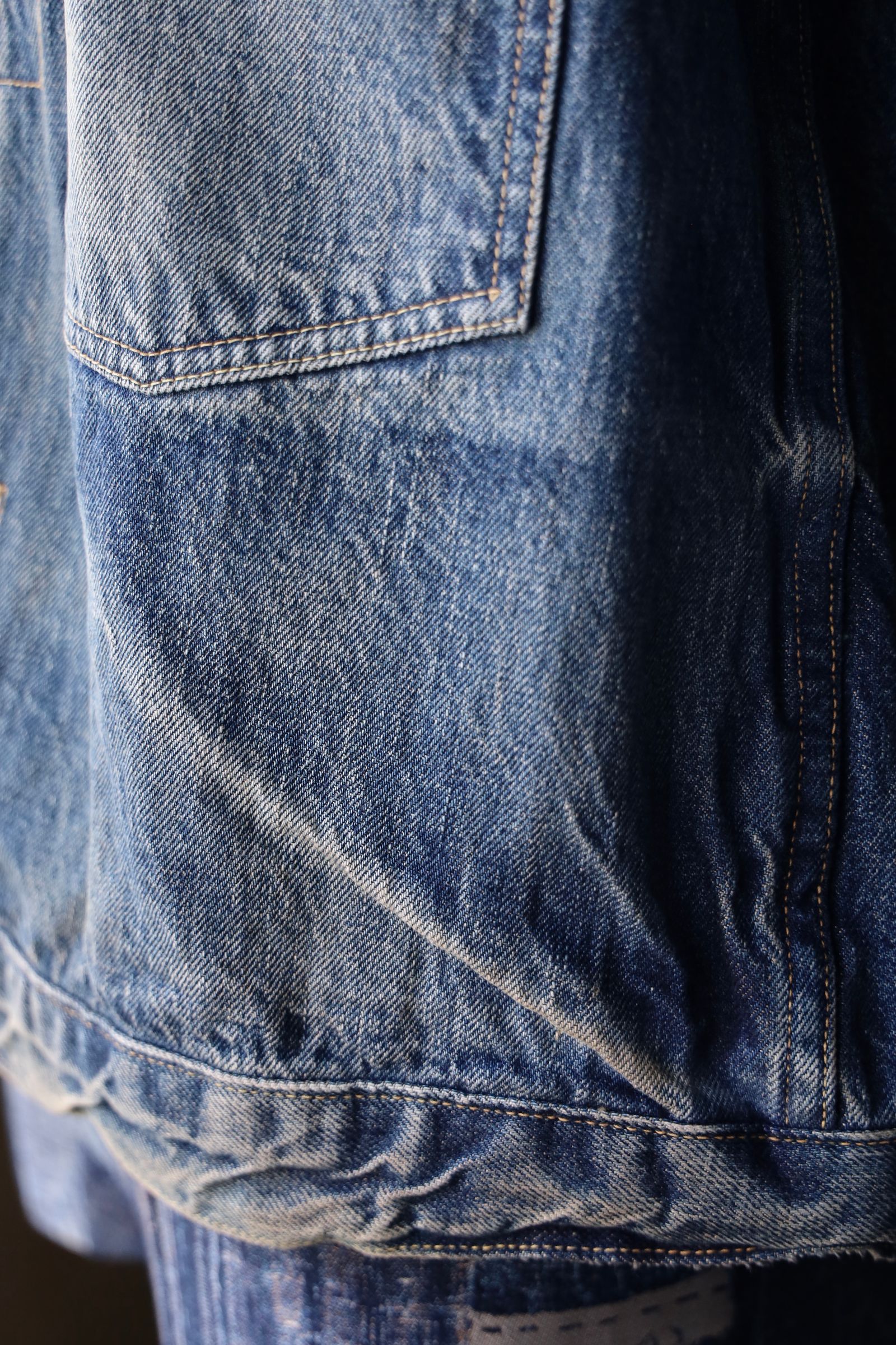 セントマイケル25SS ベルベルジン BJ_DENIM JACKET(SM-HR8-0000-C39)BLUE☆4月10日(木)再入荷！