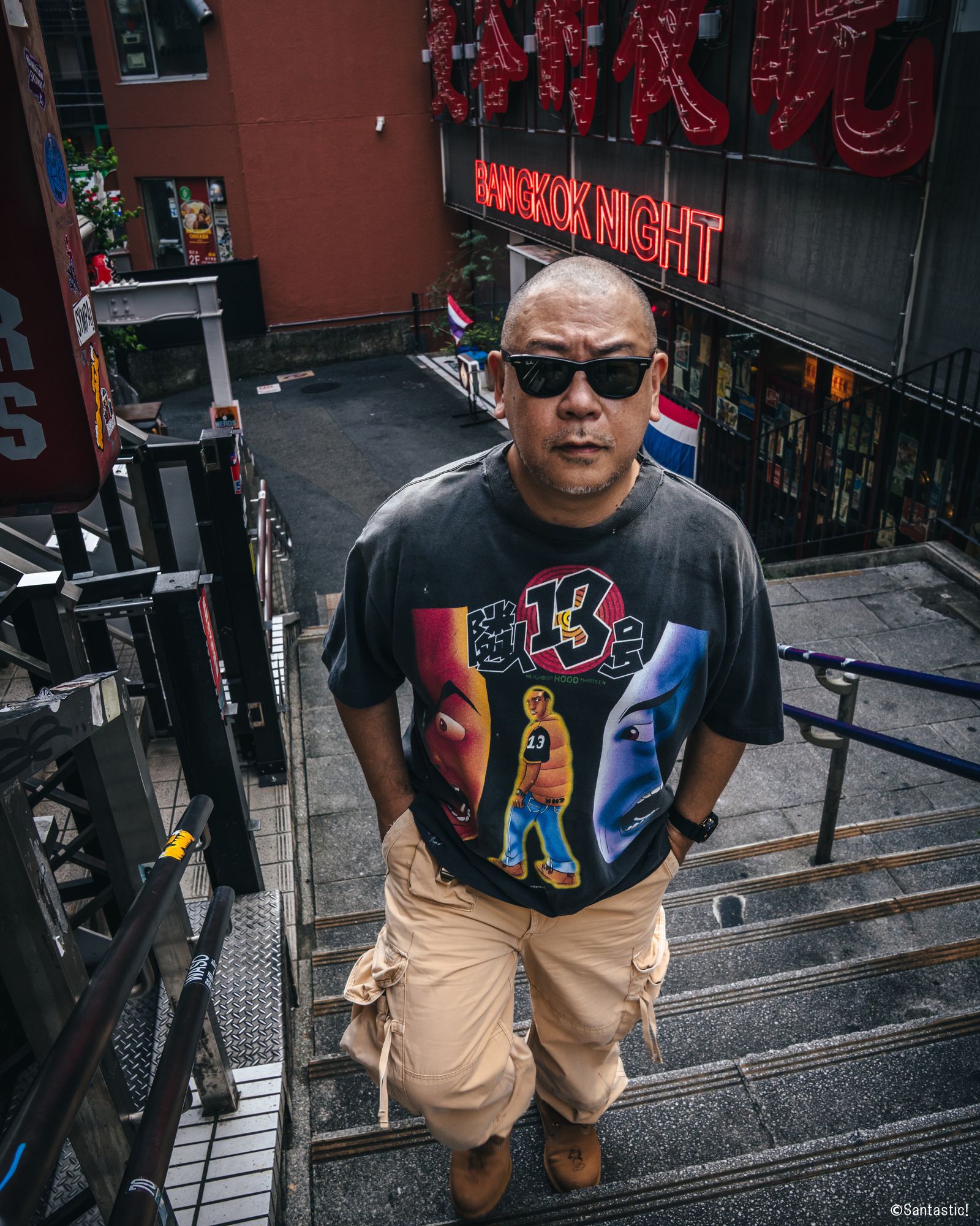 SAINT M×××××× - セントマイケル Tシャツ 隣人13号 GS_SS TEE(SM