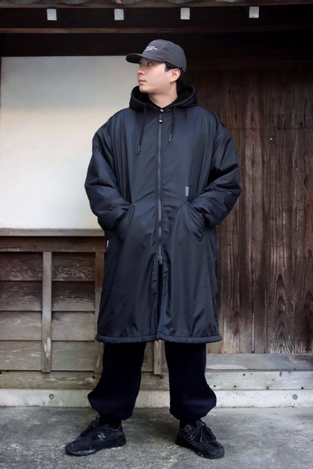 【selva secreta】BENCH COAT(black)