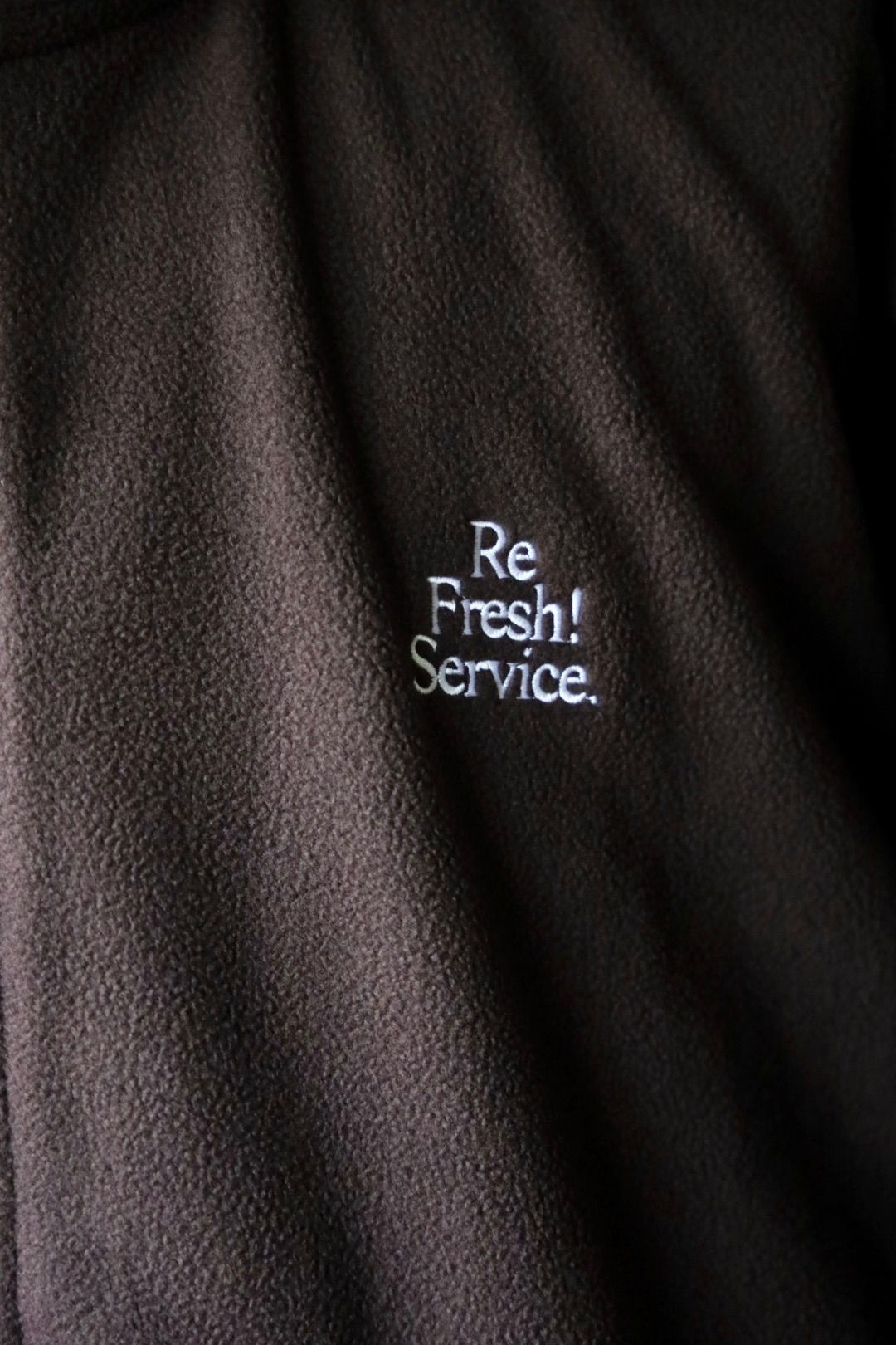 ReFresh!Service. “FLEECE TRACK SUIT”(DARK BROWN)☆9月27日(土)発売！