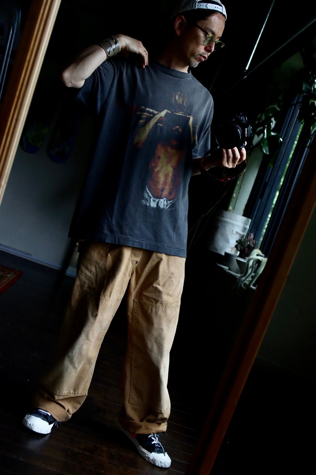 セントマイケル 23SS WE LIVE HELL SS TEEスタイル
