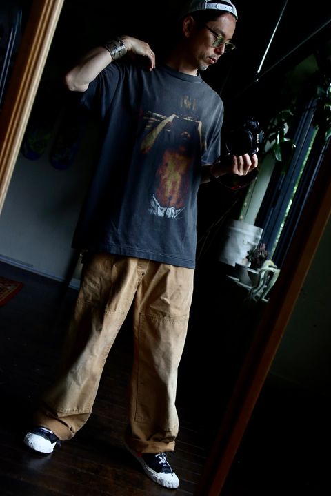 セントマイケル 23SS WE LIVE HELL SS TEEスタイル