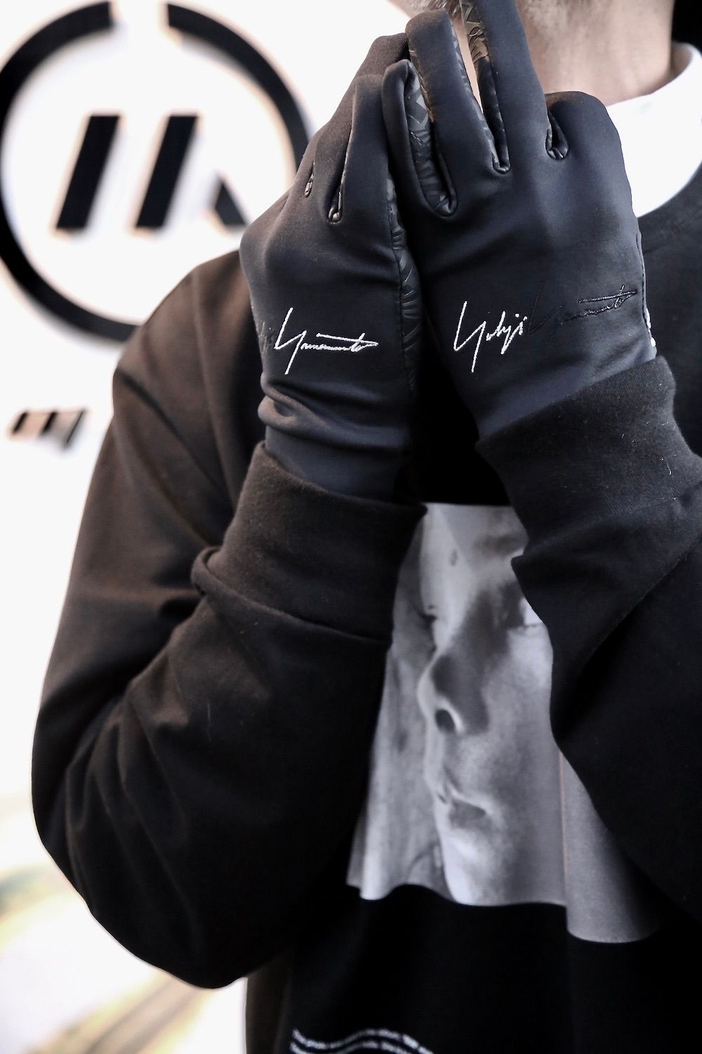 Graphpaper Poet Meets Dubwise for GP Jersey L/S Tee "SUN"BLACK style.2020.11.9.