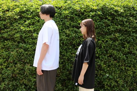 Graphpaper POET MEETS DUBWISE for Graphpaper Oversized Tee “WORDS AND SILENCE” style. 2021.05.29.