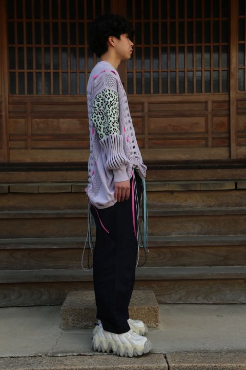 KIDILL×rurumu Drawcord Knit Pullover(KL495) style 2021.02.28.