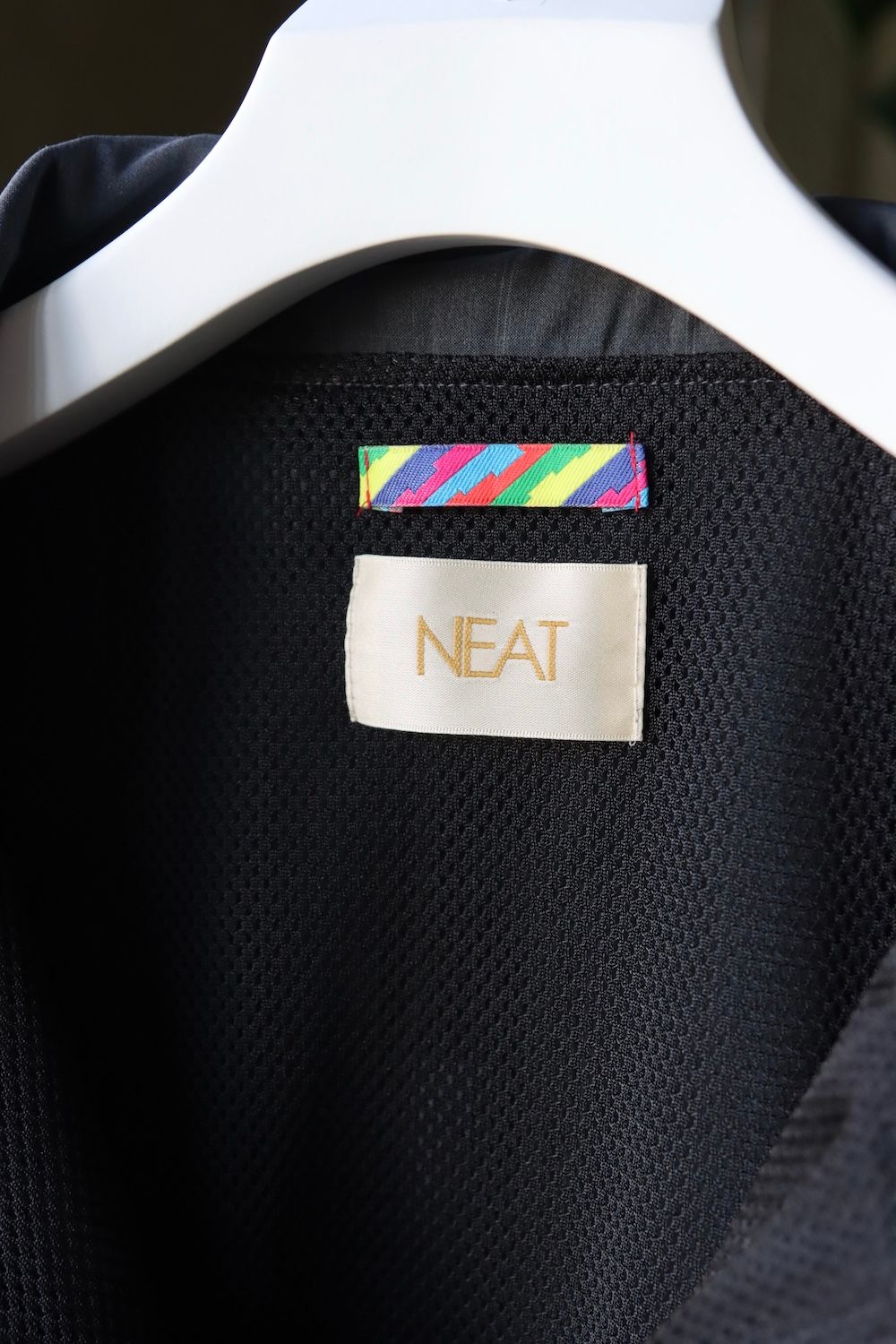 is-ness×NEAT LORO PIANA SPORT FABRICS JACKET"CHARCOAL"イズネス22SS