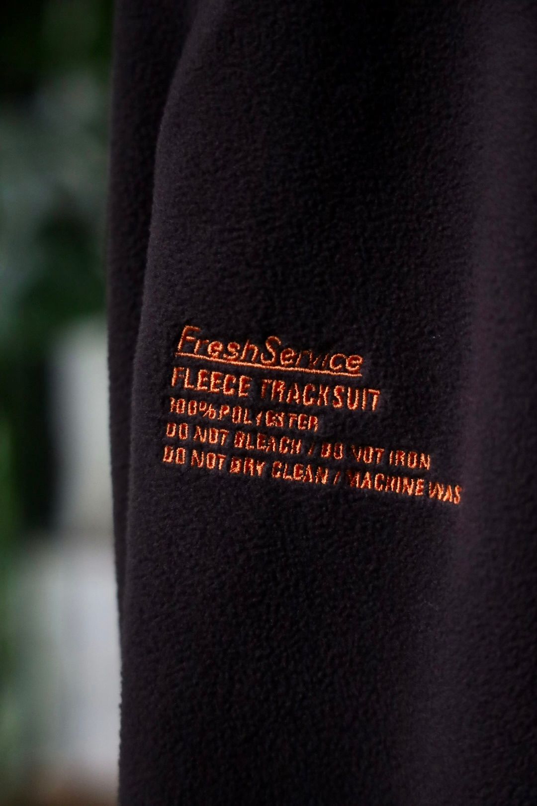 フレッシュサービス AS×FS FLEECE TRACKSUIT(FSC243-60199AS)BROWN☆再入荷しました！