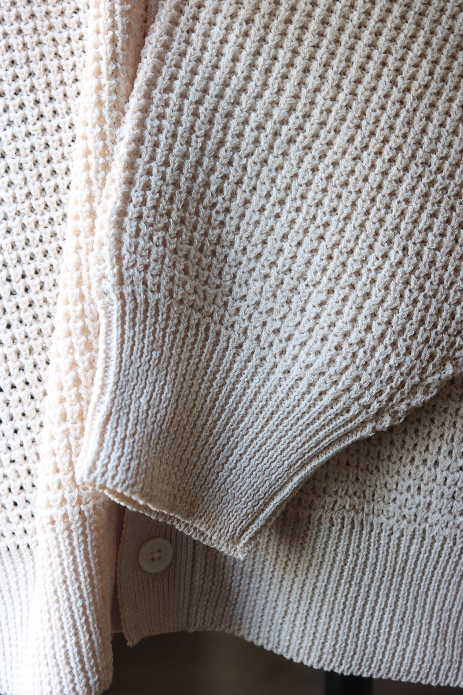 Graphpaper - グラフペーパー24SS Linen SOLOTEX Knit Cardigan Graphpaper - グラフペーパー24SS Linen SOLOTEX Knit Cardigan